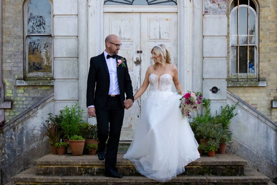 Farmhouse steps