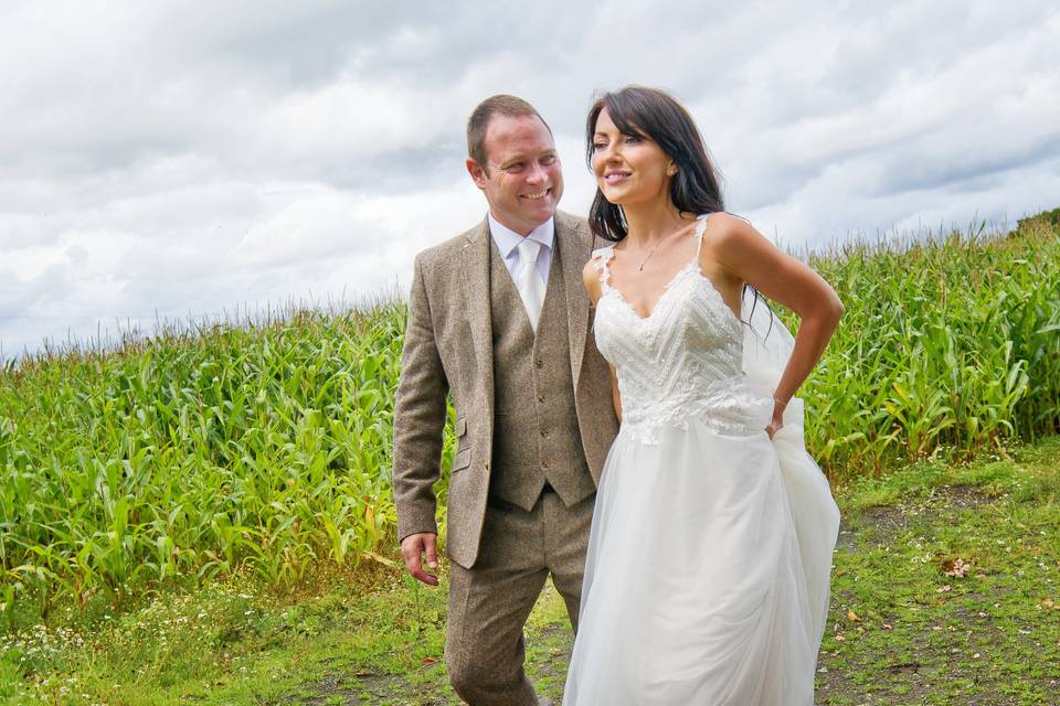 Erin & Will at Pott Shrigley