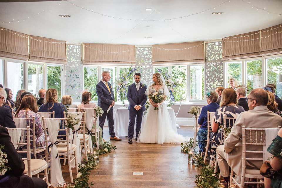 The Green House Hotel Ceremony
