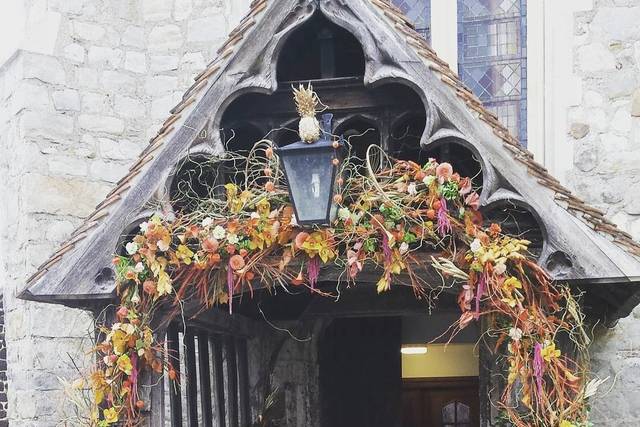 Autumnal textured arche