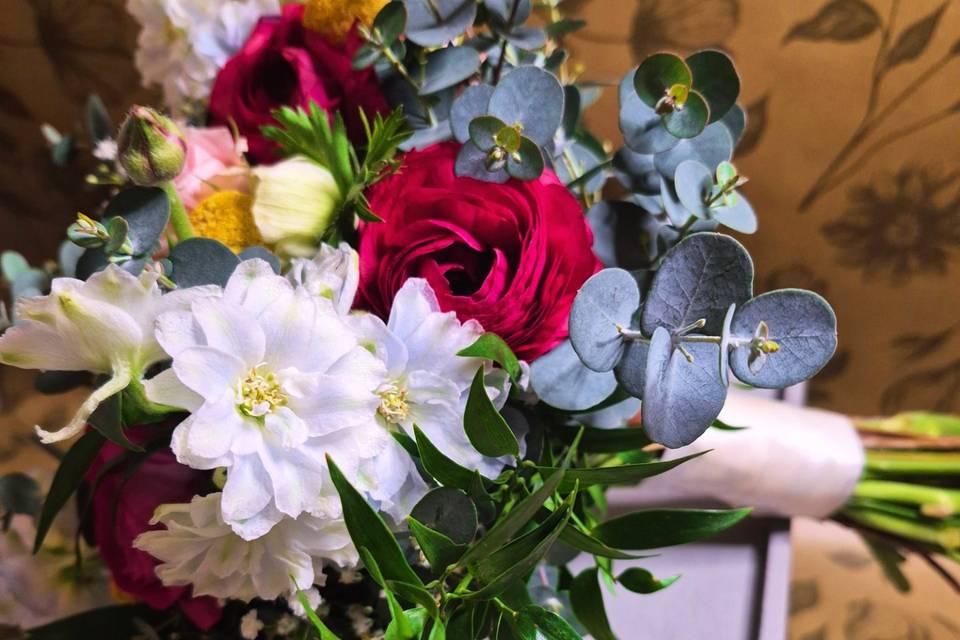 Vibrant Wedding Bouquet