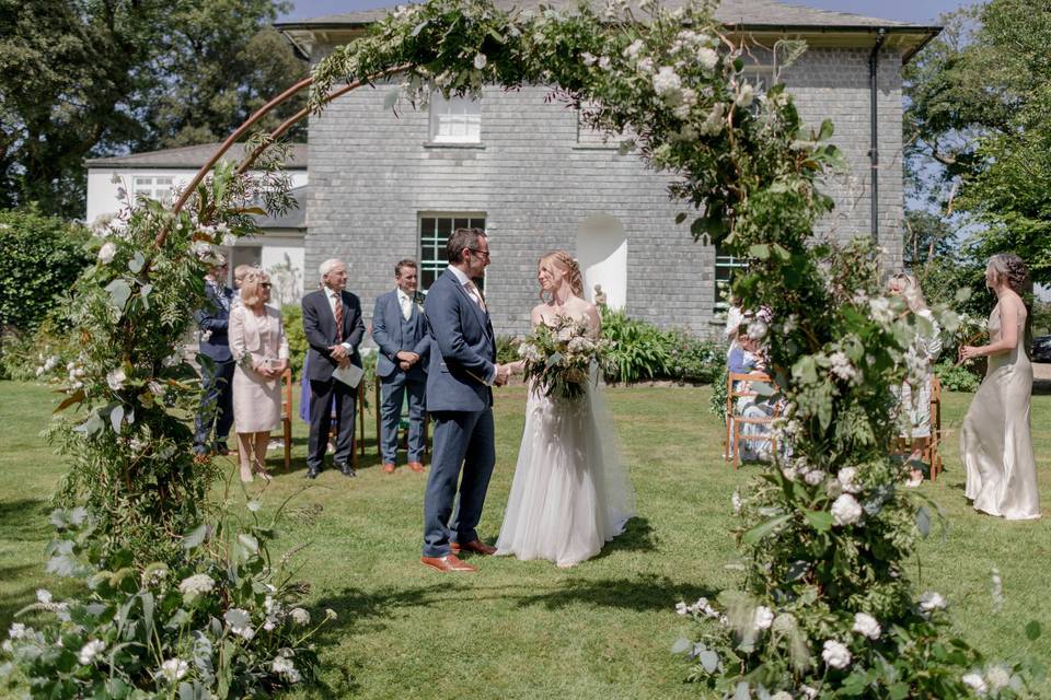 Front Lawn Ceremony