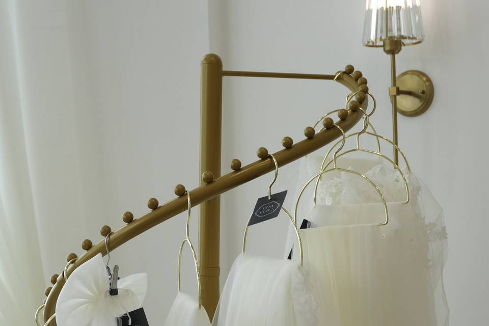 A beautiful selection of veils