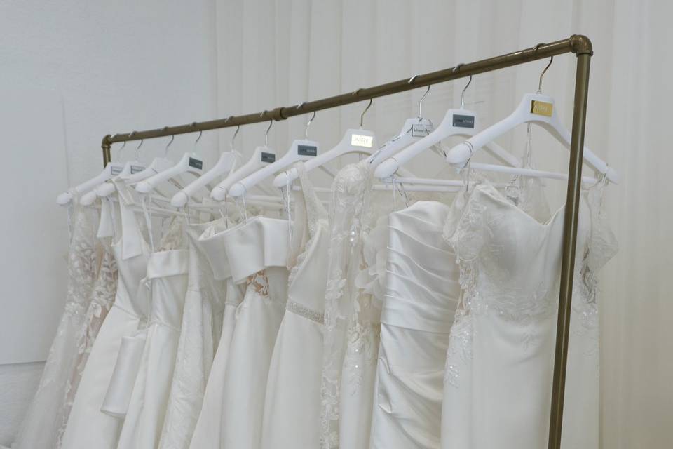So many dresses to chose from