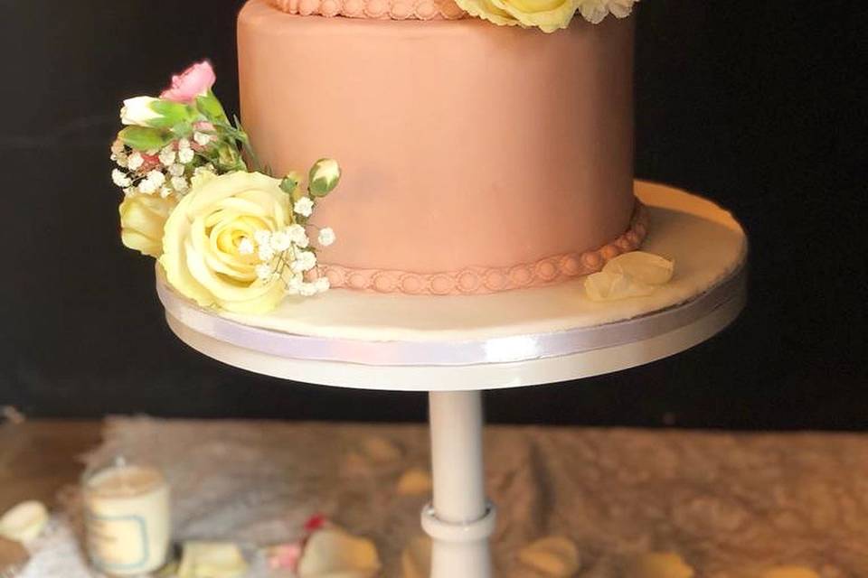 Two tier cake