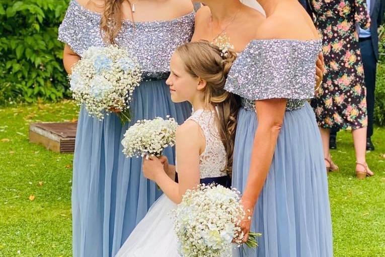 Beautiful bride & bridal party