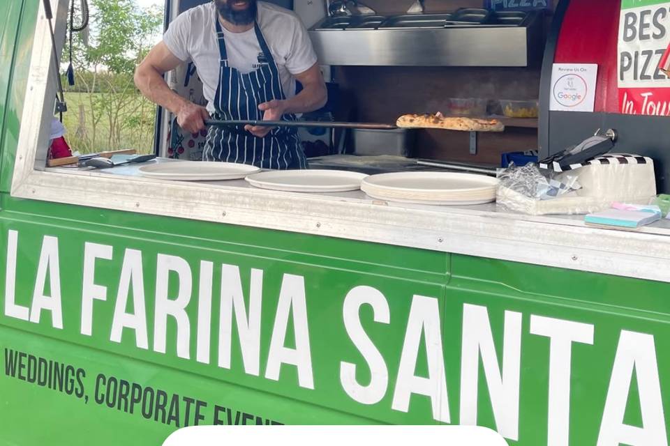 Buffet style serving