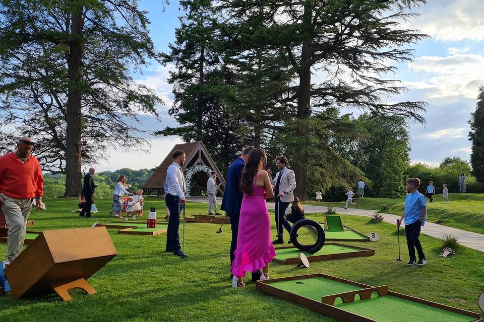 Icebreaker 9 hole course