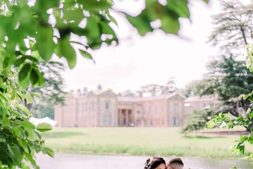 Bride and husband