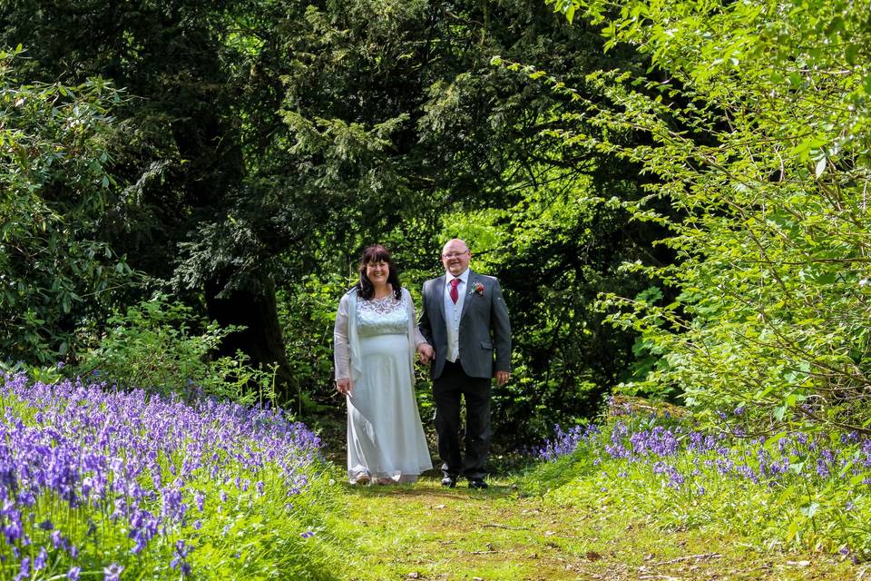 Bluebell wedding