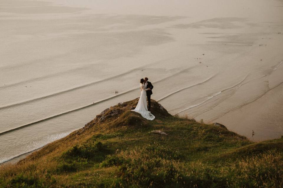 Coastal wedding videography