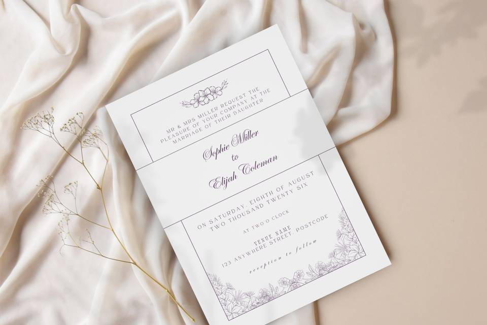 Wedding Stationery Design