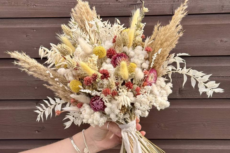 Dried Bridal bouquet