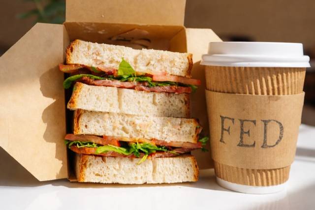 Sandwich on homemade bread