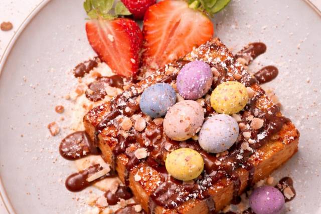 Mini egg french toast