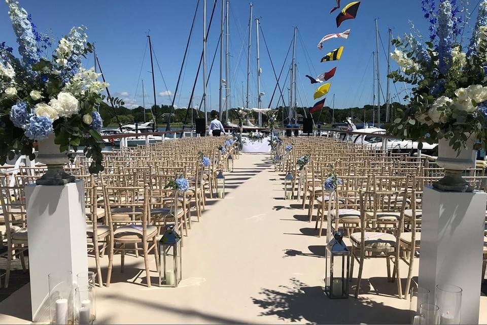 Pier Ceremony