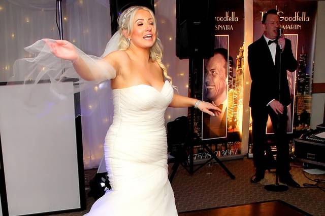 Another happy Bride dancing!
