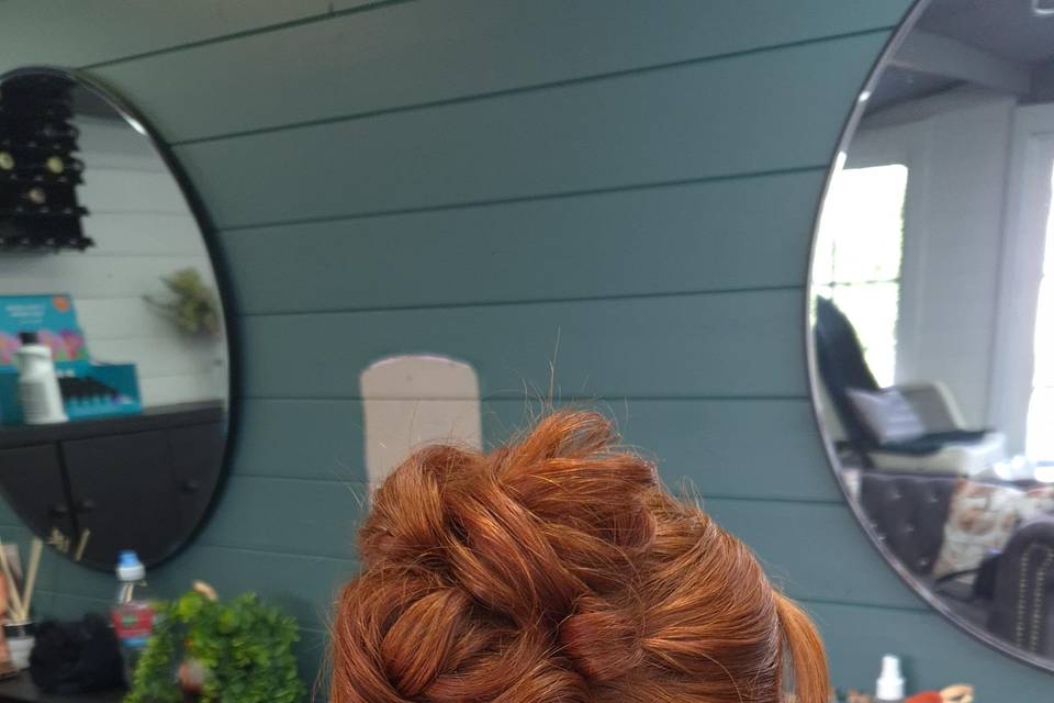 Pammy updo