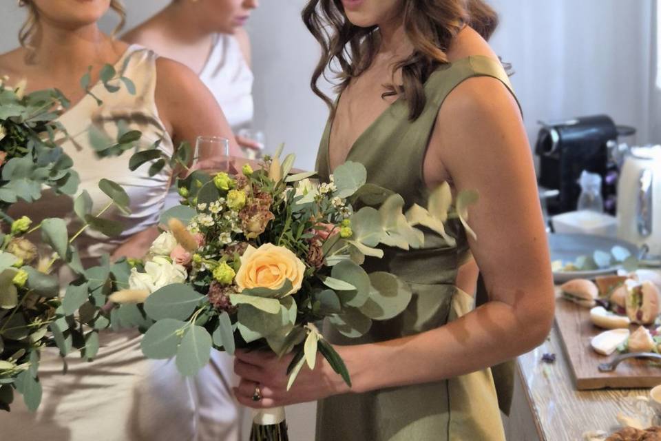 Bridesmaid curls