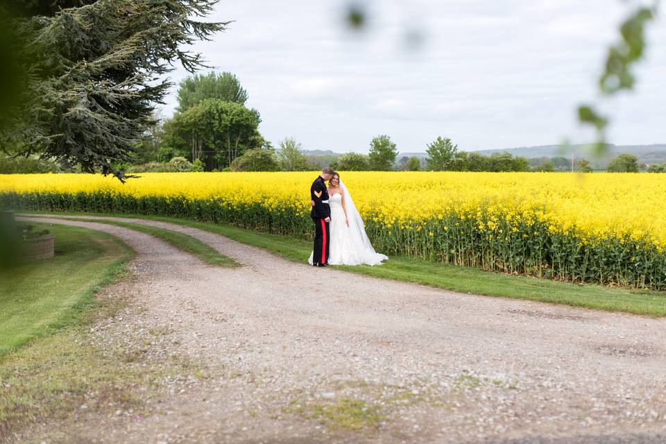 Bride and groom