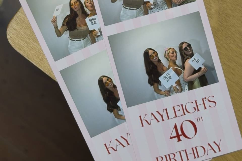 Personalised for each event 🤍