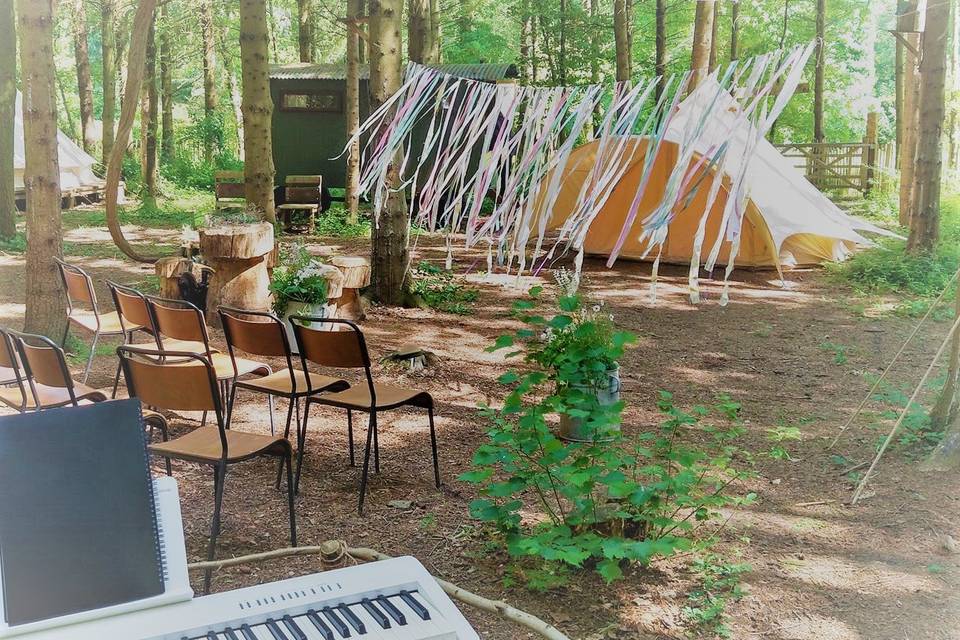Evenley Wood Garden Wedding