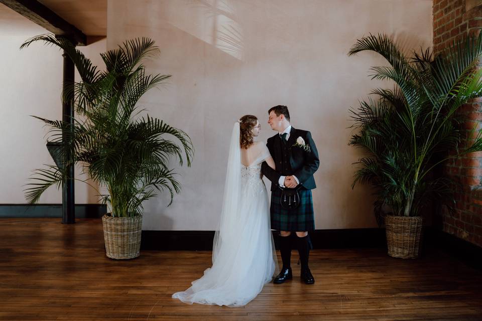Industrial wedding