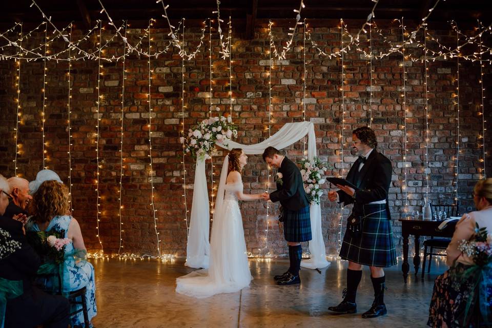 The Engine Works wedding