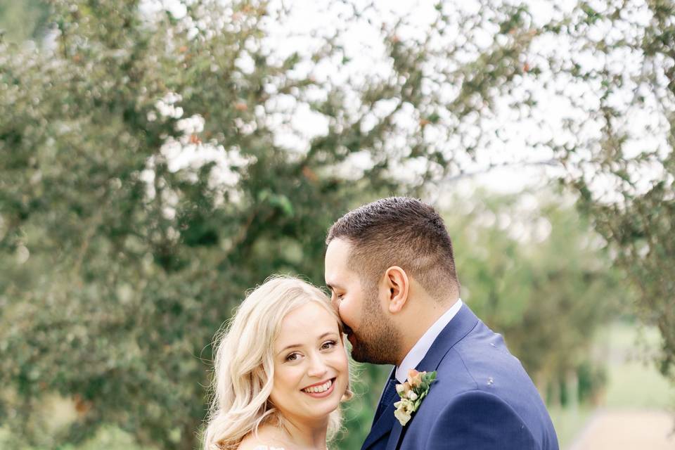 Pastel september wedding