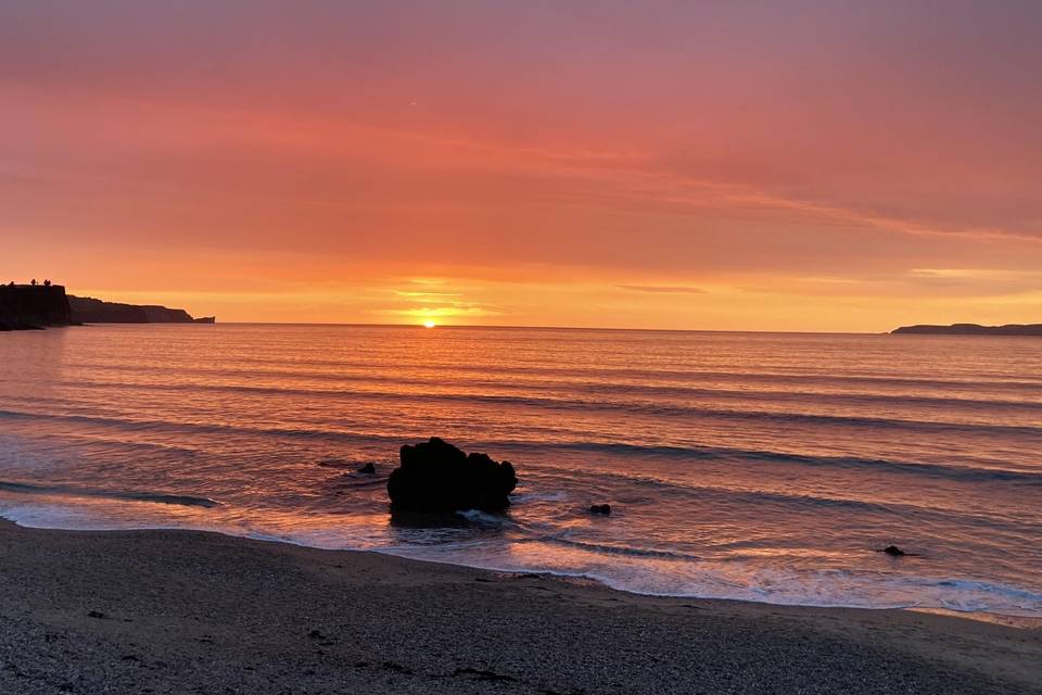 Beach location