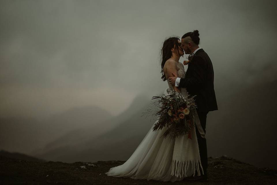 Moody and wonderful elopement