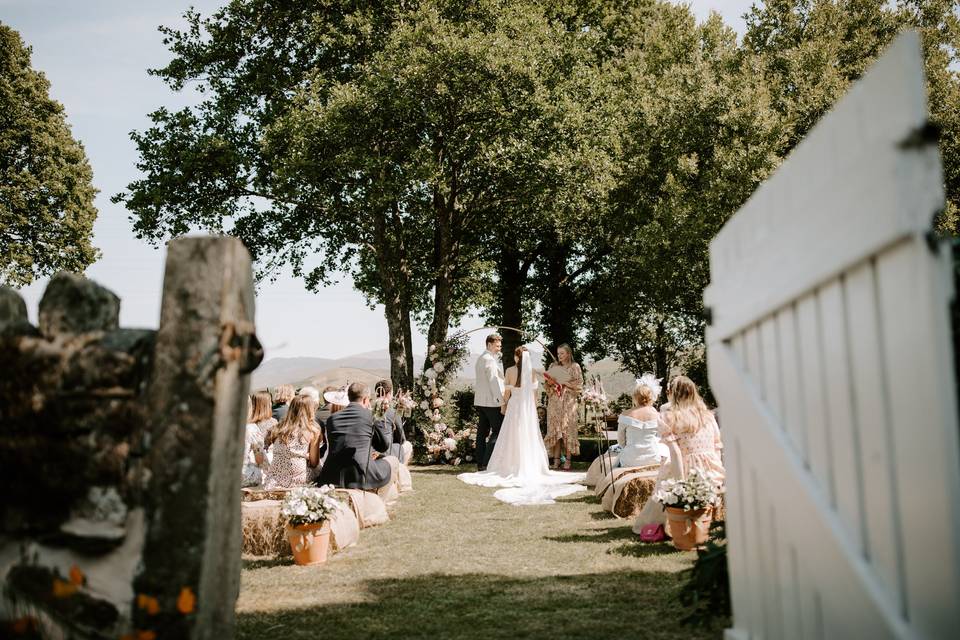 Garden ceremony