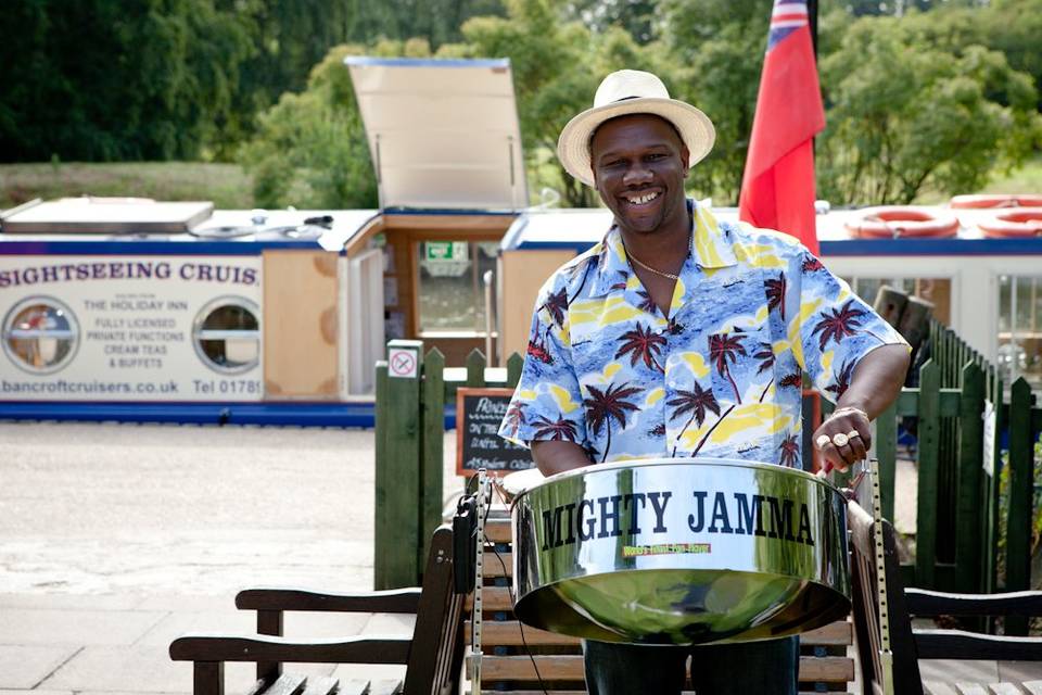 Mighty Jamma on Steelpans