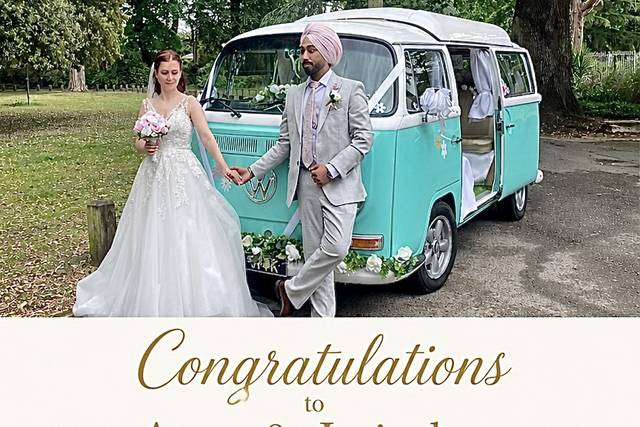 Bride & Groom, married May