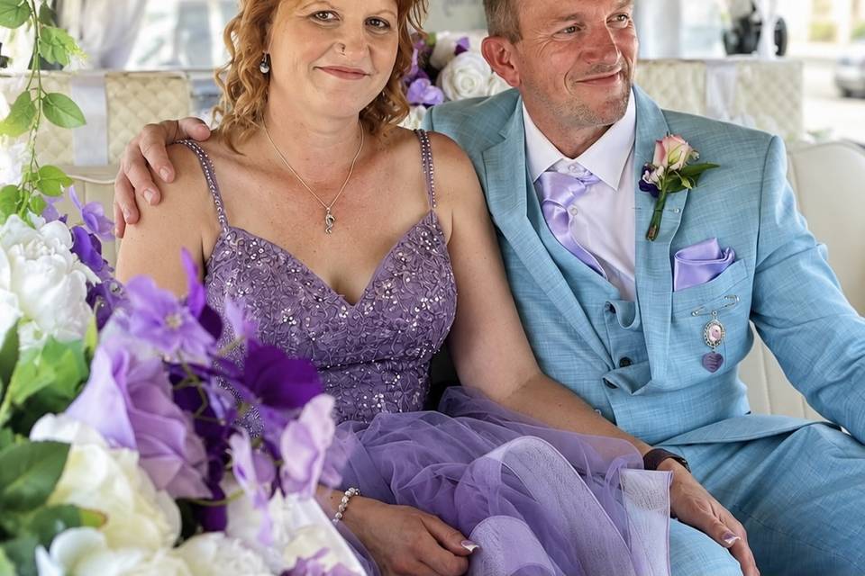 The newly weds