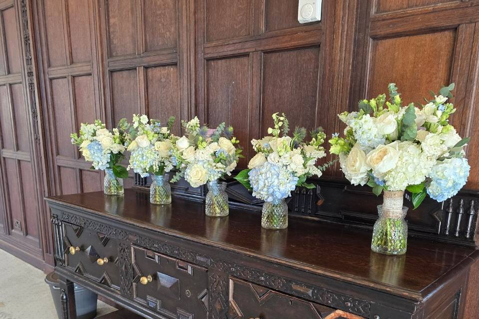 Hydrangeas bouquets
