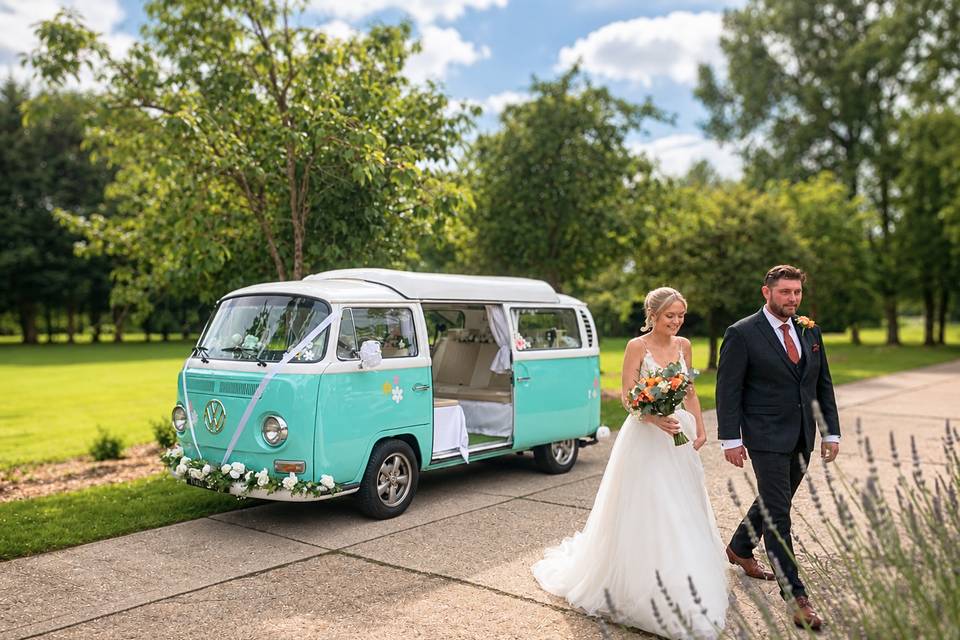 Couples walk