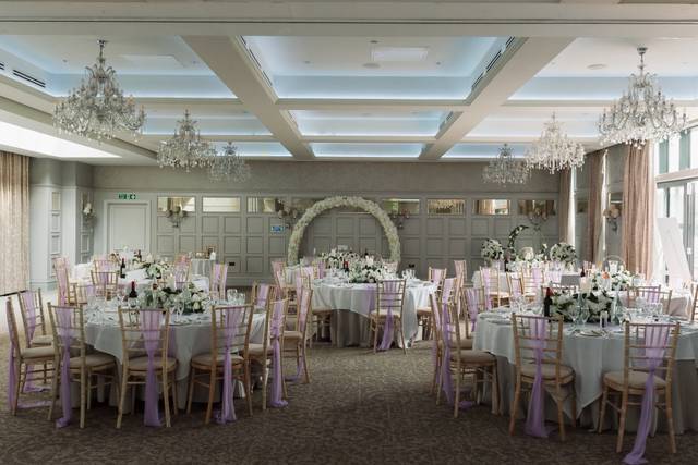 Wedding Breakfast Set Up