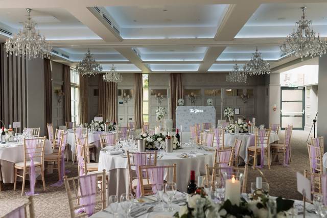 Wedding Breakfast Set Up