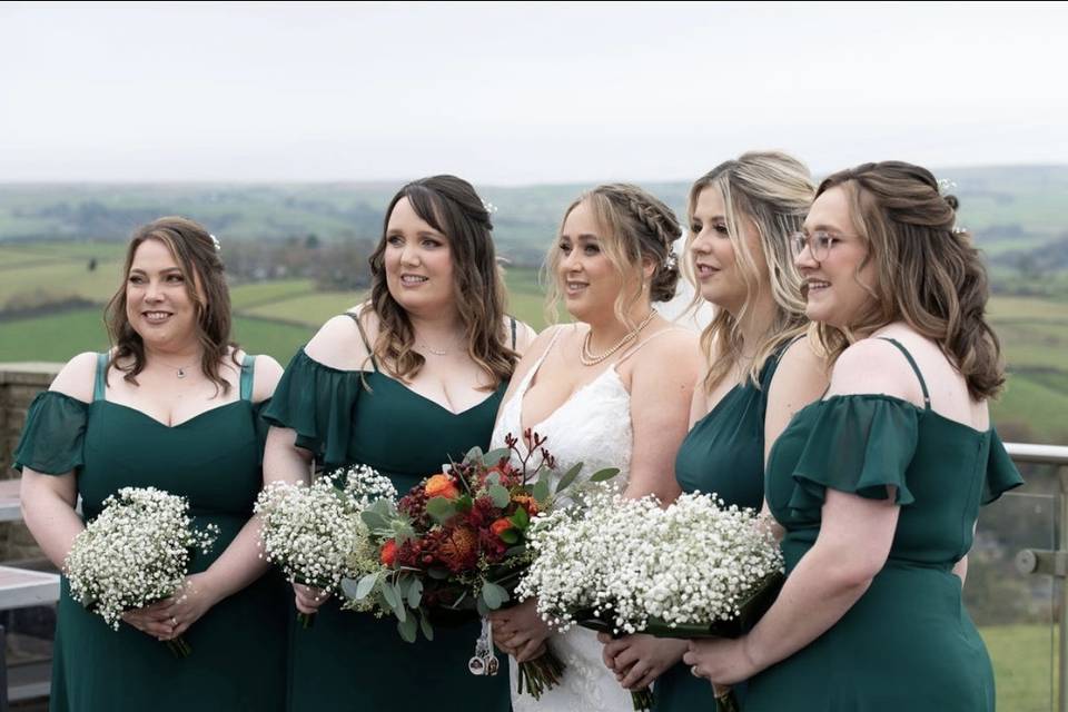 Bridal hair