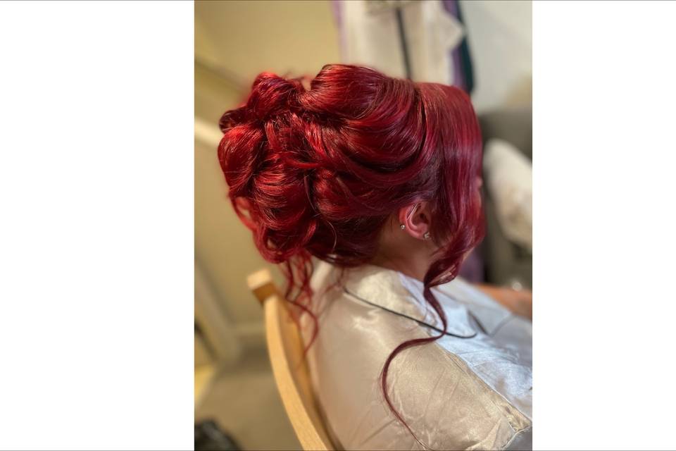 Bridal hair