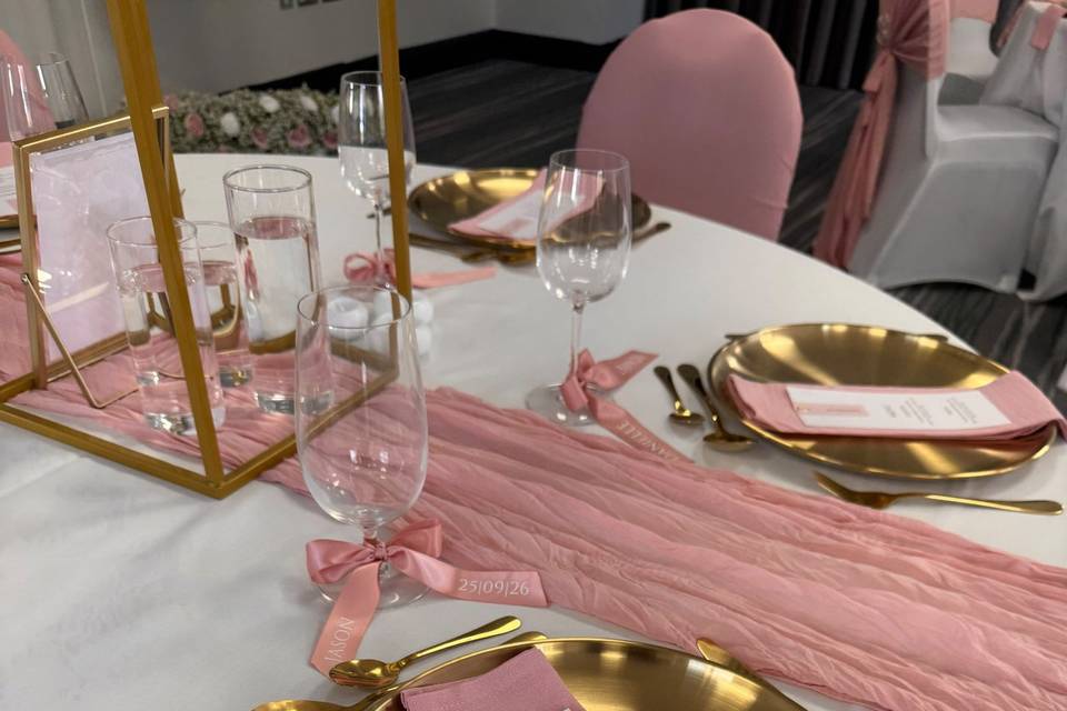 Table setup