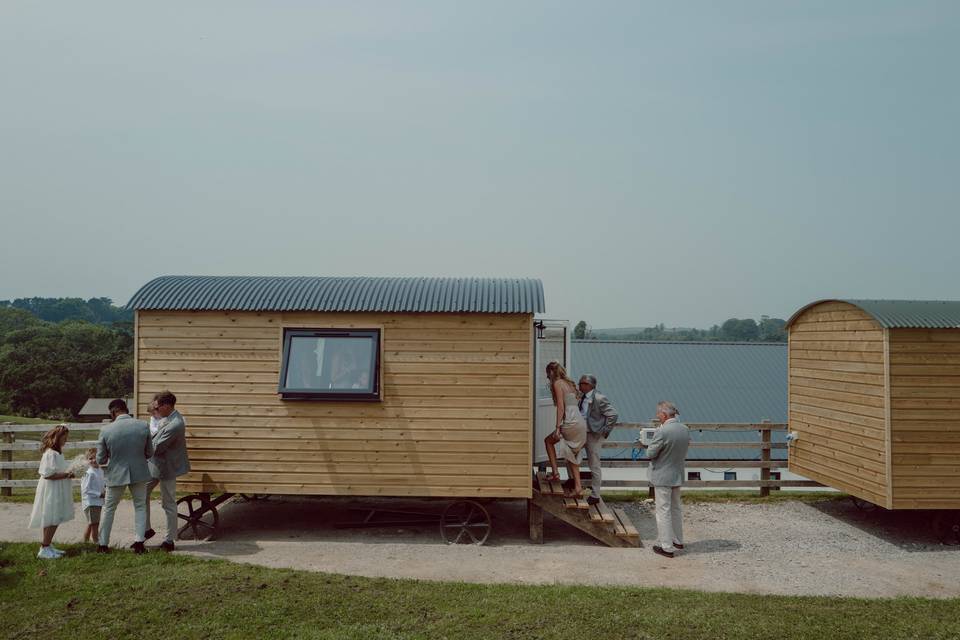 Shepherd huts