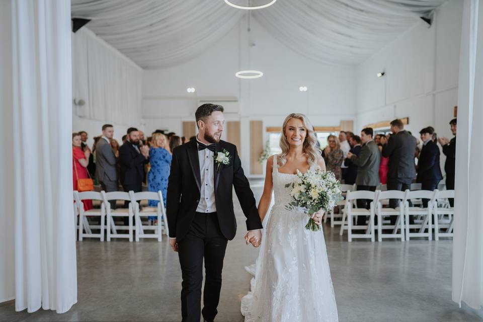 Indoor Ceremony Exit