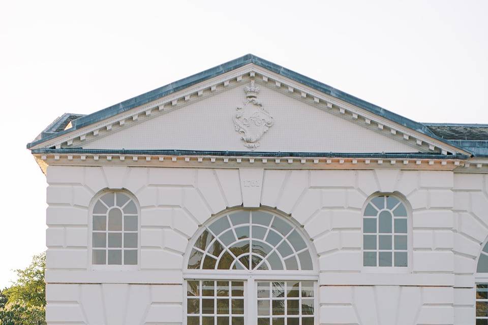 Golden hour at the Orangery
