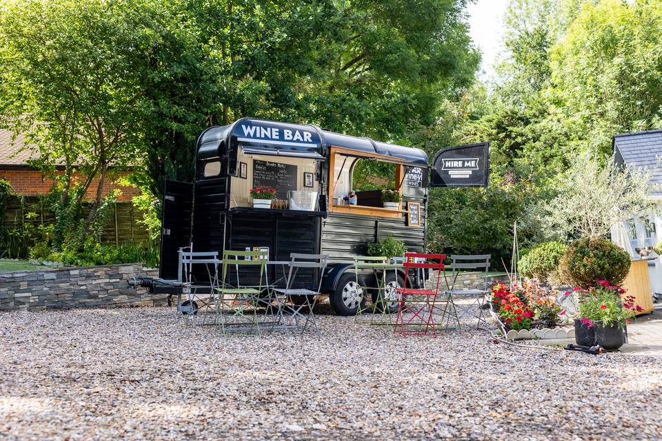 bar trailer exterior