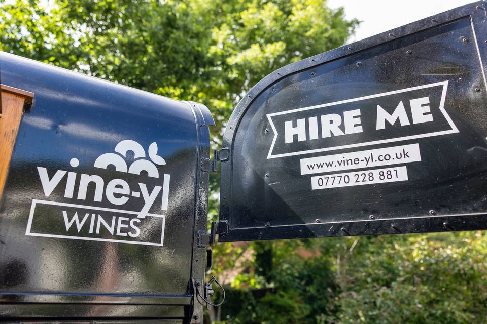 branded bar signage