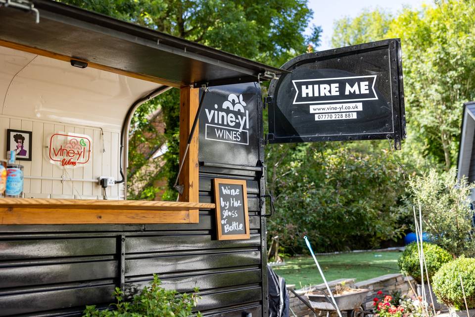 mobile bar trailer