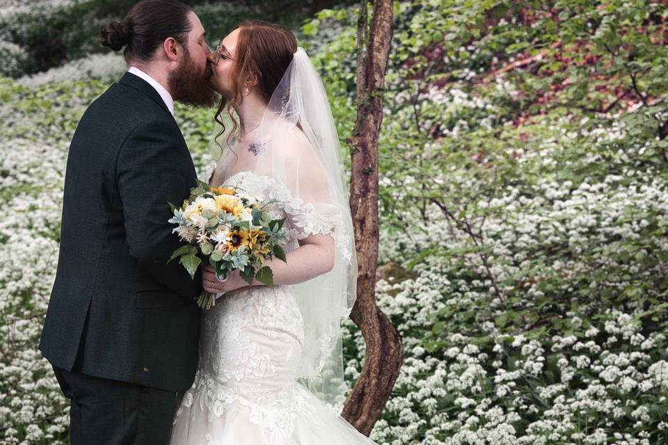 Bride and Groom Couple Shot