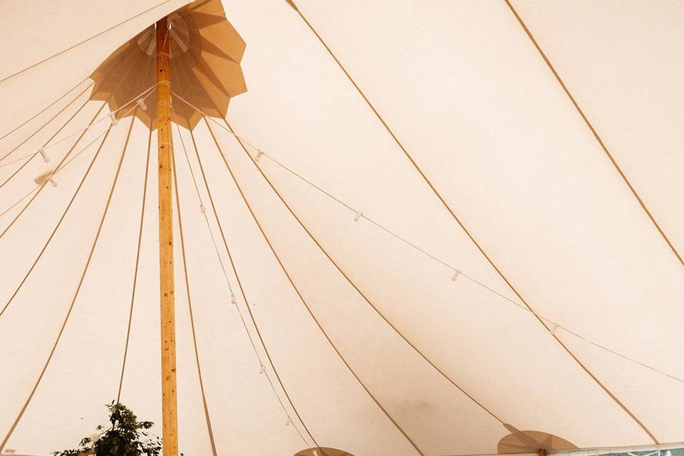 Sperry Tent walkway